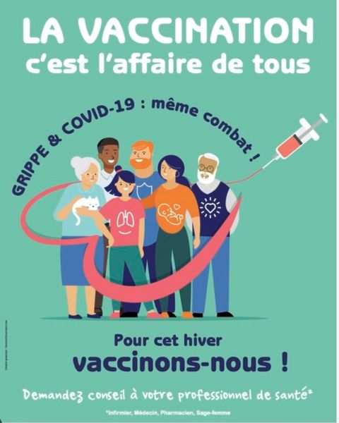 VACCINATION COVID-19 ET GRIPPE