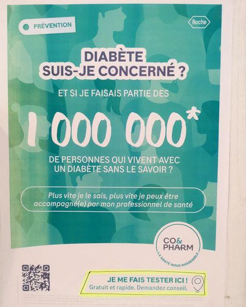 SEMAINE NATIONALE DE SENSIBILISATION AU DIABETE