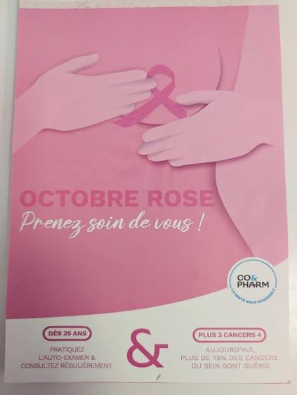 C'EST PARTI POUR OCTOBRE ROSE !