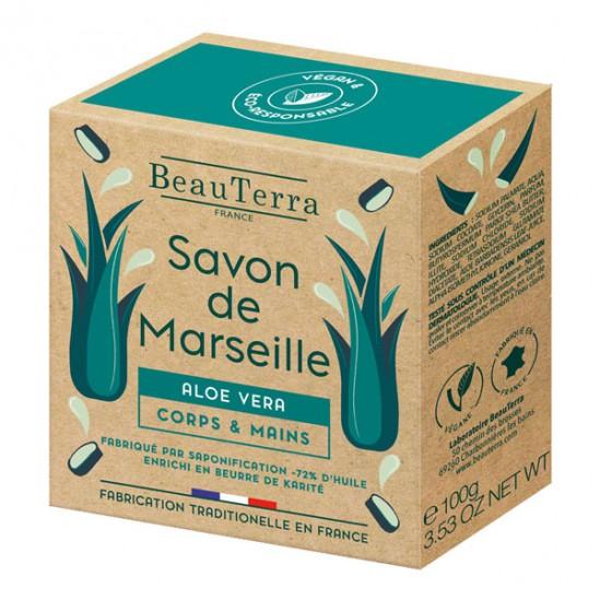 SAVON DE MARSEILLE PARFUM ALOE VERA CORPS ET MAIN