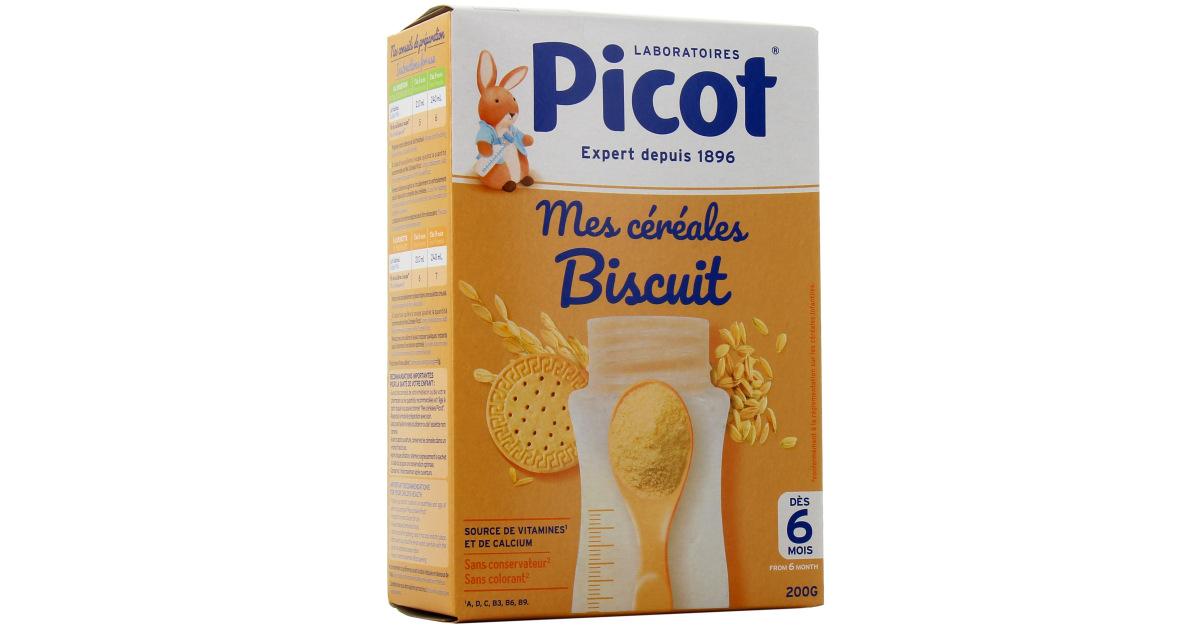 PICOT MES CÉRÉALES SAVEUR BISCUITS DES 6 MOIS