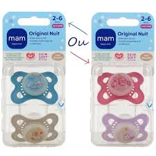 SUCETTES ORIGINAL NUIT 2 - 6 MOIS