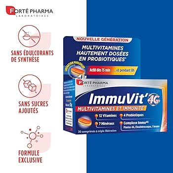 IMMUVIT' MULTIVITAMINES ET IMMUNITE
