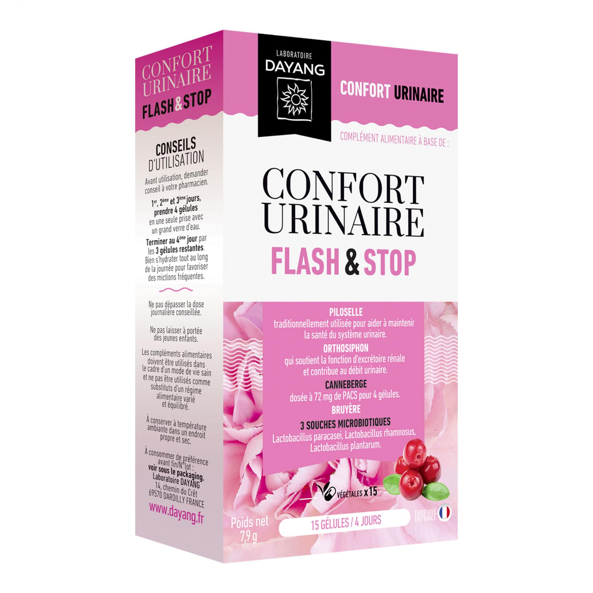 CONFORT URINAIRE FLASH & STOP