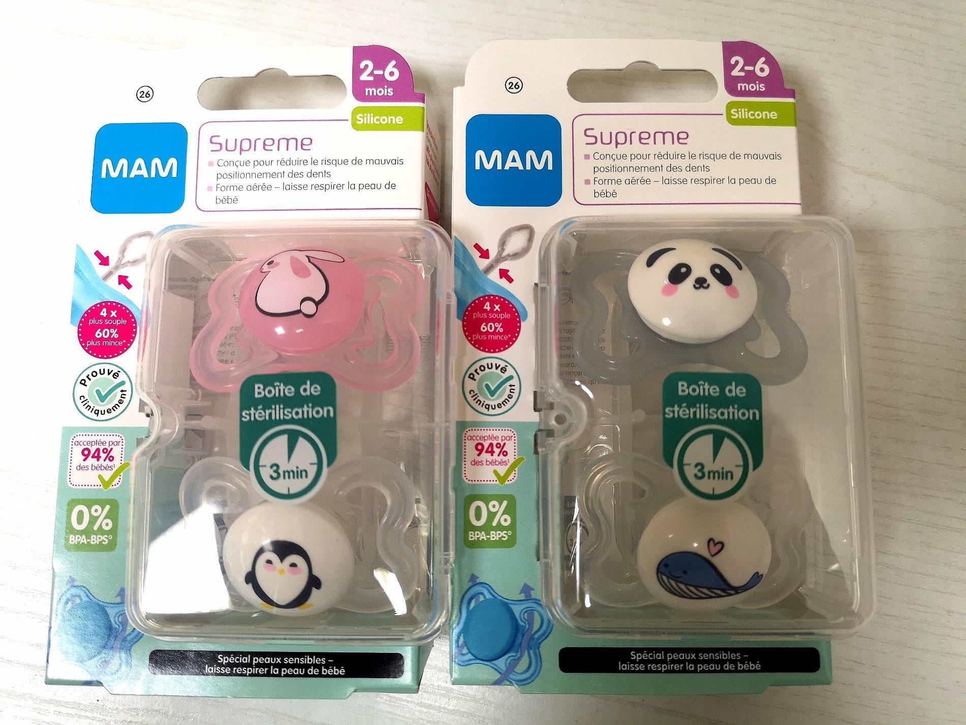 SUCETTES SUPRÊME 2-6 MOIS