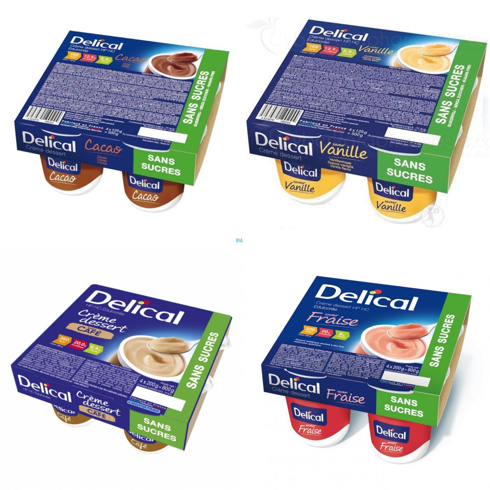 CREME DESSERT HP HC SANS SUCRES