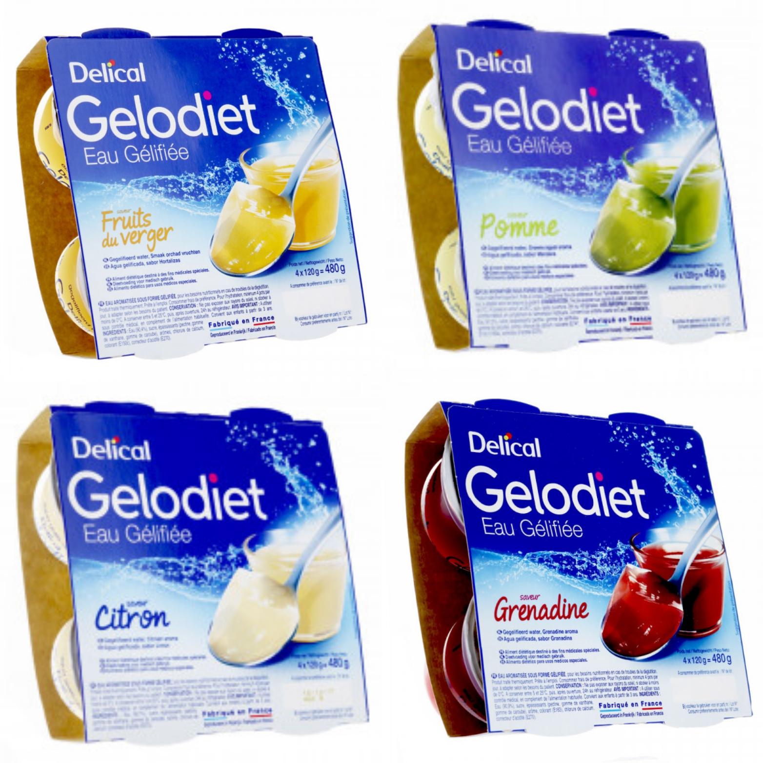 GELODIET - EAU GELIFIEE SUCREE