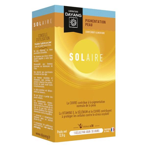 SOLAIRE PIGMENTATION DE LA PEAU