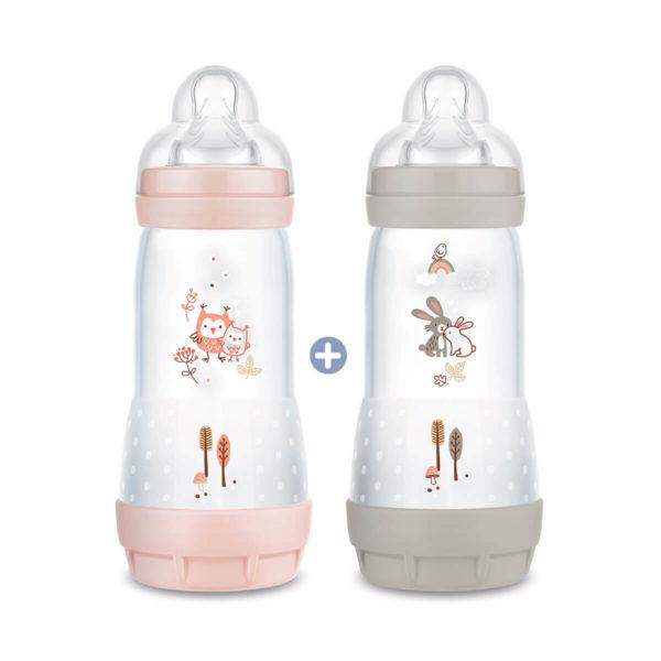 BIBERON EASY-START ANTI-COLIQUE 4 MOIS + DEBIT 3 LOT DE 2