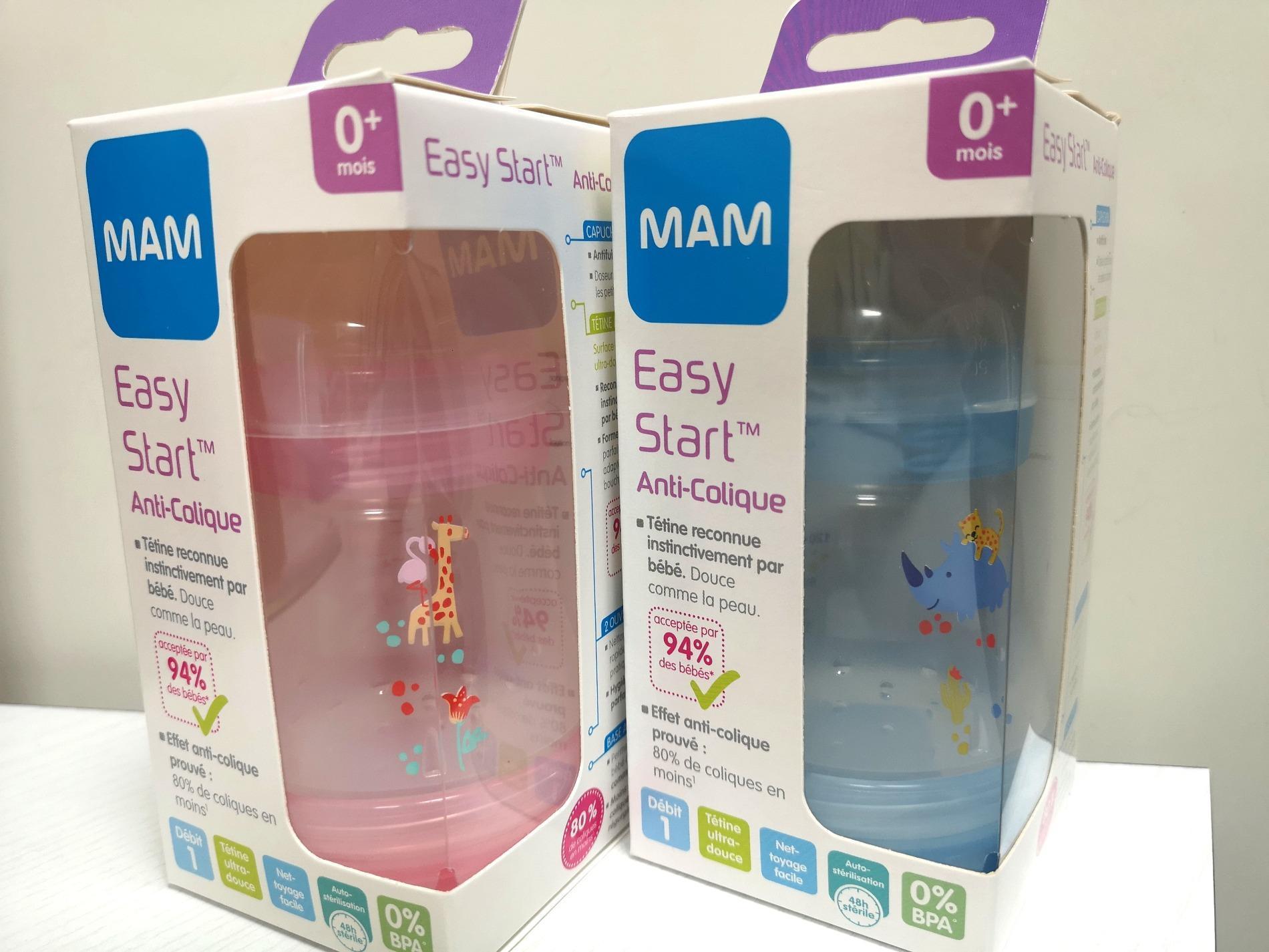 BIBERON EASY START ANTI-COLIQUE 0+ DEBIT 1 260 ML