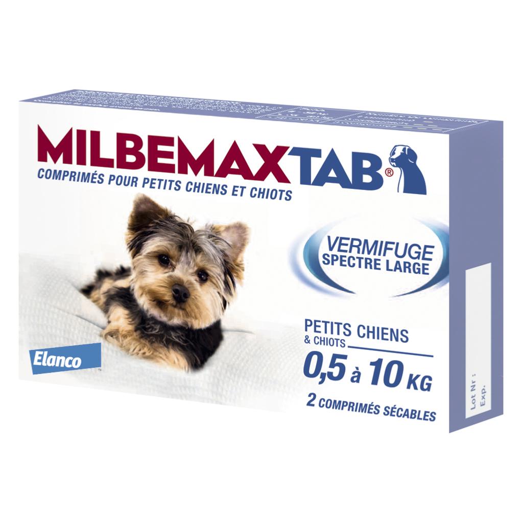 MILBEMAXTAB CHIENTS 0.5 A 10 KG