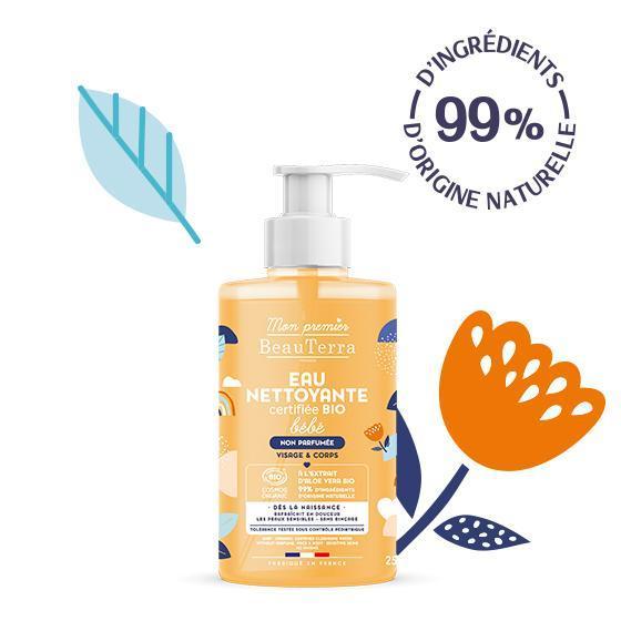 EAU NETTOYANTE SANS PARFUM BIO