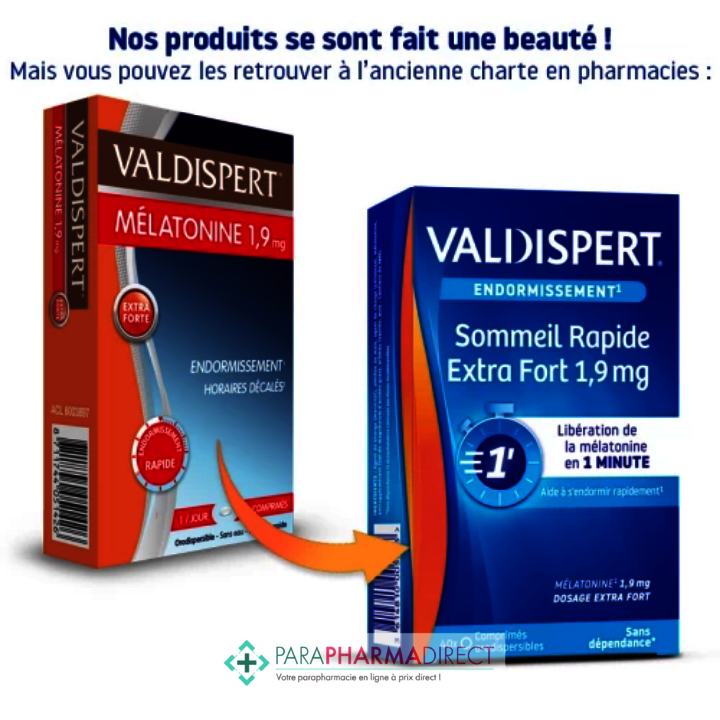 VALDISPERT SOMMEIL RAPIDE EXTRA FORT 1.9 MG